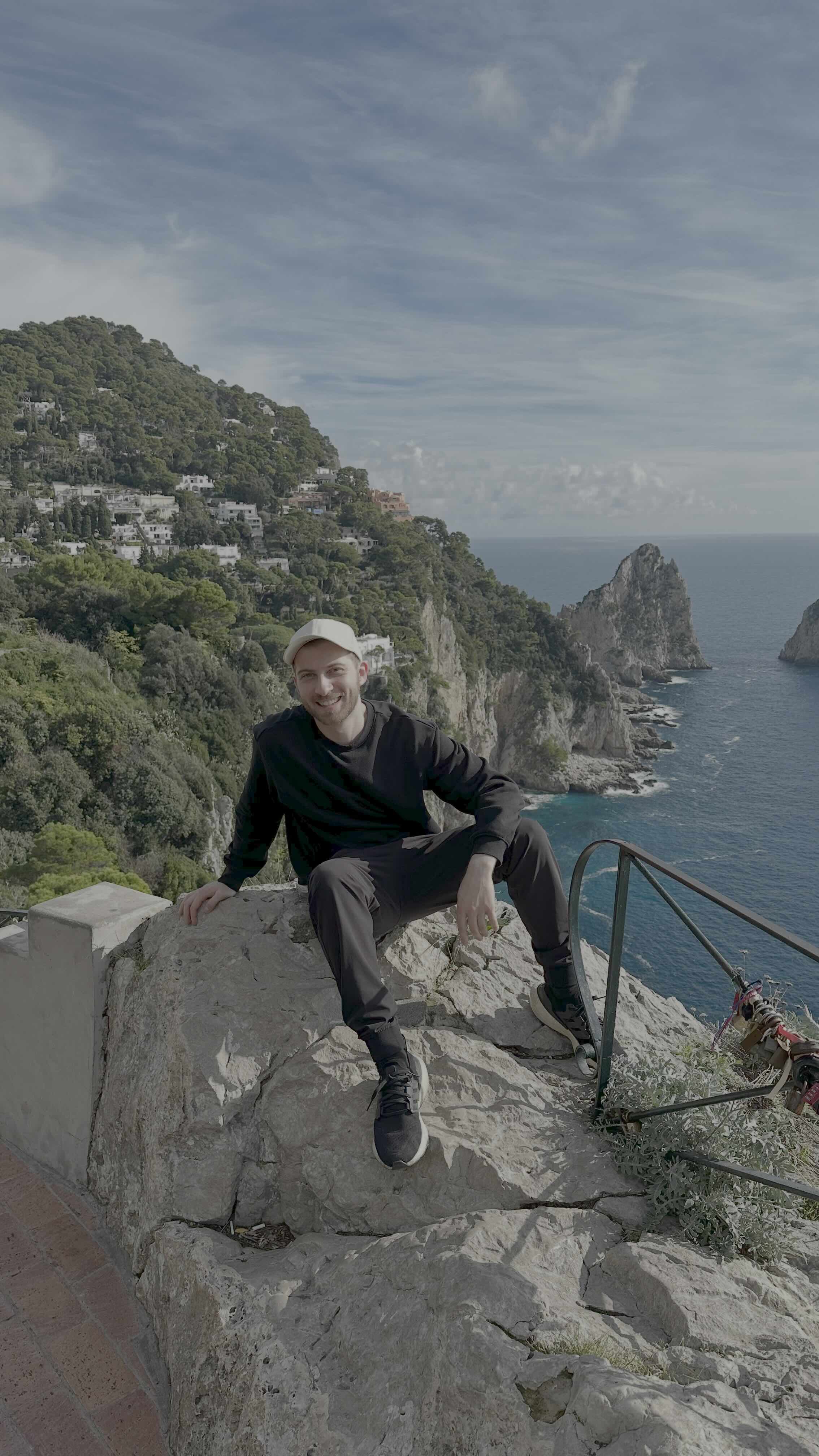 Founder in Italy before diagnosis